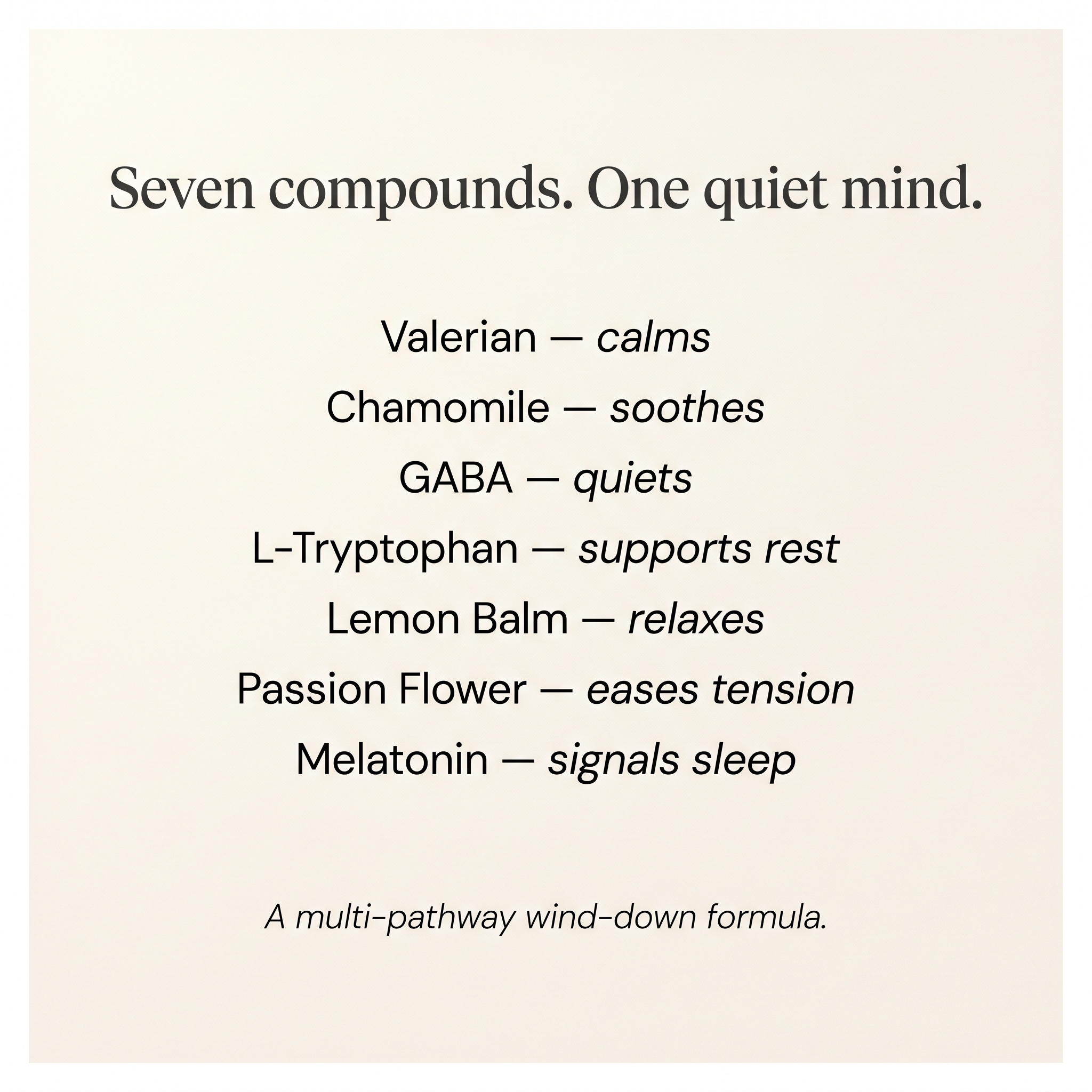 Downshift — Quiet Mind
