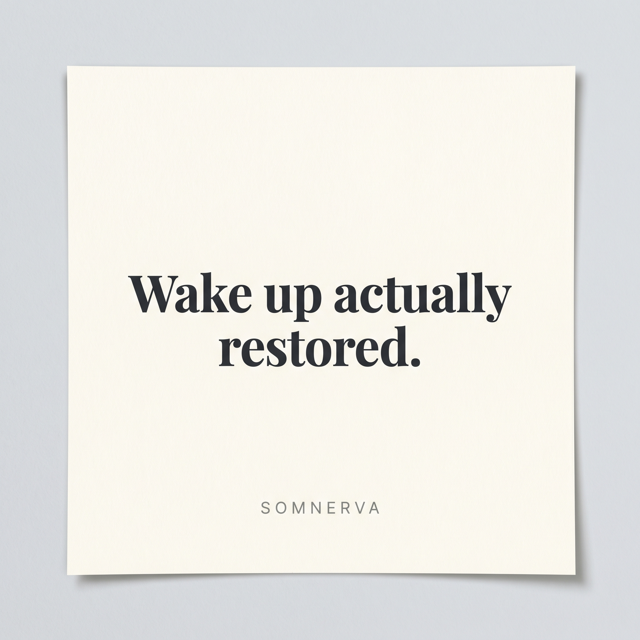 Restore — Deep Recovery